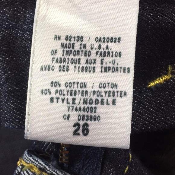 GUESS Jean Straight Leg Size 26 - Picture 6 of 6